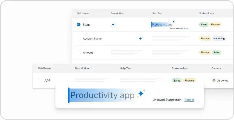 Instant Information Capture with Data Dictionary