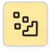 Pieces Icon - yellow